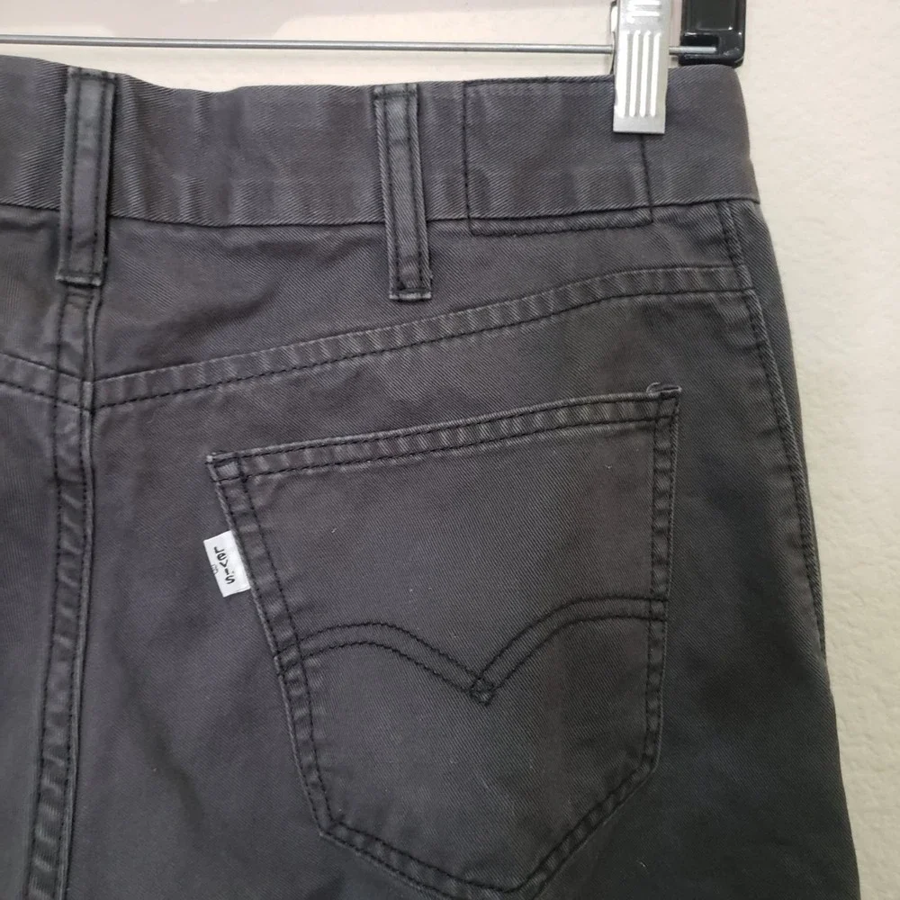 Levi's Grey Jeans Pants 505 29X29 - Picture 7 of 9